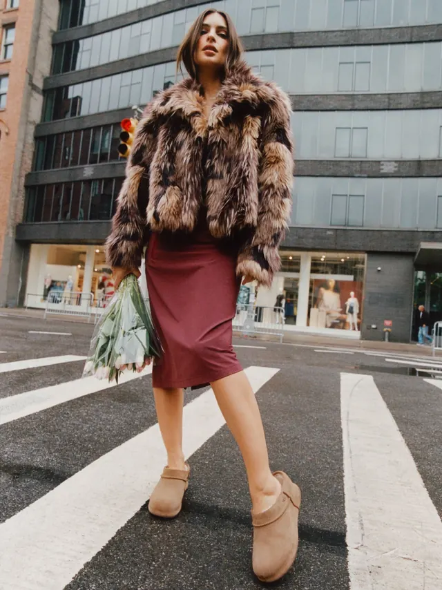 Emily Ratajkowski's Key To A Cozy Fall