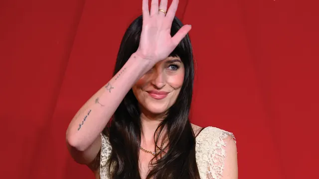 Dakota Johnson Wore a Completely Sheer, Thong-Baring Dress to the Verity Premiere