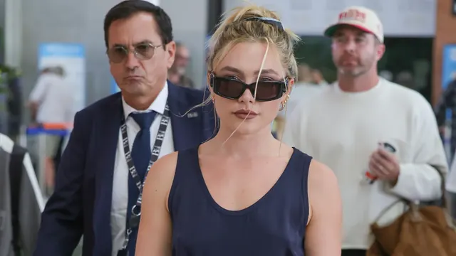 Florence Pugh's Airport Shoes Would Make Flight Attendants Squirm