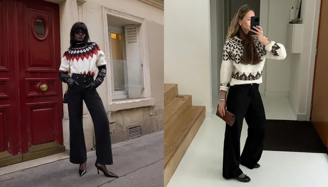 How to Wear a Fair Isle Sweater Like a Fashion Person This Winter