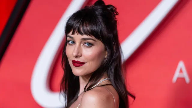 Dakota Johnson Helped Style Her Own "Quarter-Up" Hairdo