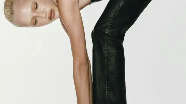 Kylie Jenner Couldn’t Find Leather Pants That Fit Well, So She Made Them Herself