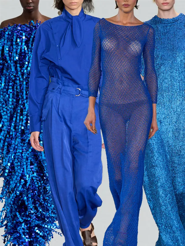 NYFW Has Spoken: Cobalt Blue Is Here To Stay