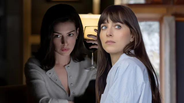 How Dakota Johnson and Anne Hathaway's Hair and Makeup Foreshadow "Verity's" Shocking Twist