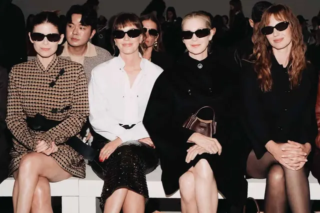 Our Favorite Front Row Celebrity Pics from Milan Fashion Week