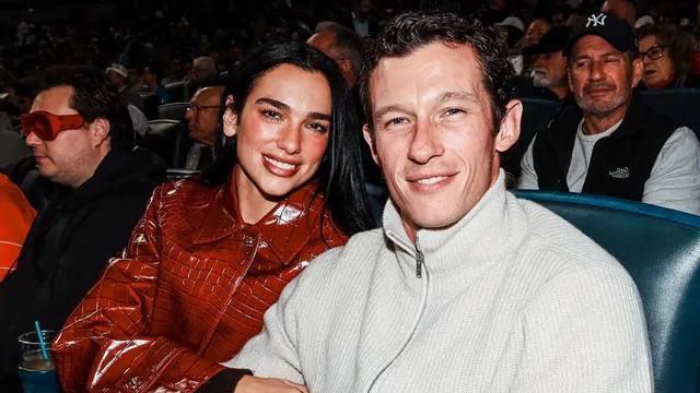 Date Night! Dua Lipa and Callum Turner Cheer on the Yankees