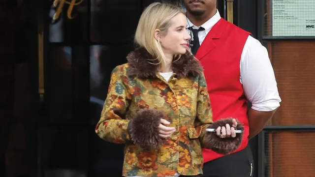 Emma Roberts Avoids Looking Dated in Black Jeans and Flat Boots With This Trick