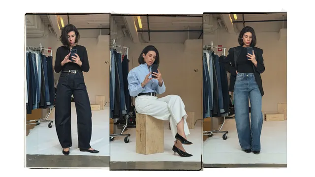 Sculptural! Volume! Curved! The Guide to the Best Barrel-Leg Jeans