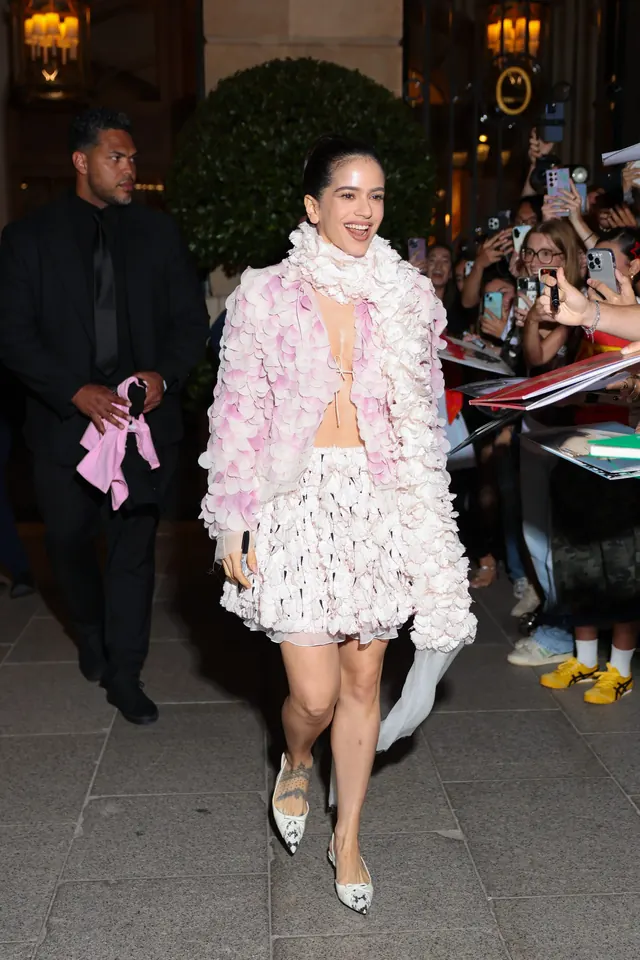 Hailey Bieber, Rosalía, and SZA Offered Fall Outfit Inspiration At Paris Fashion Week