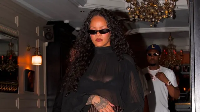 Rihanna Wears Her Diva Best to See Céline Dion—Again