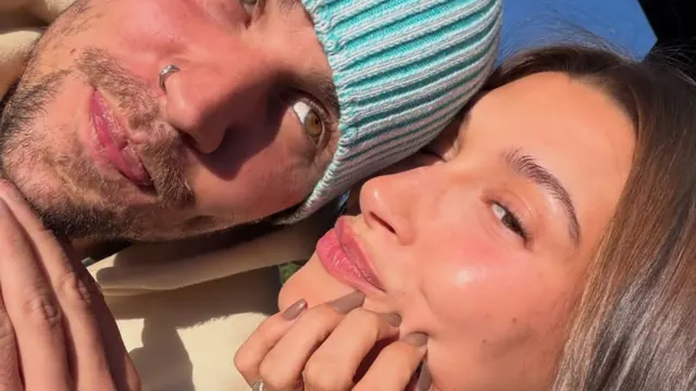 Hailey Bieber Taps This Sweater Weather-Ready Nail Shade