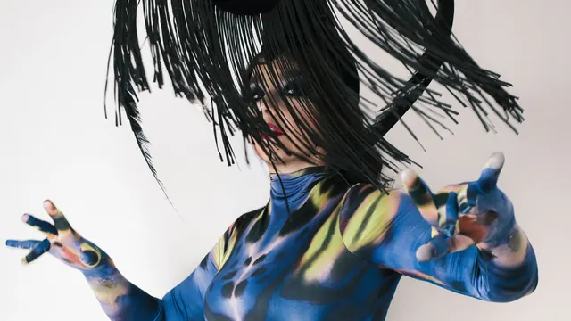 Björk Performs in the Mugler Collection She Inspired, the Same Day It Debuts in Paris