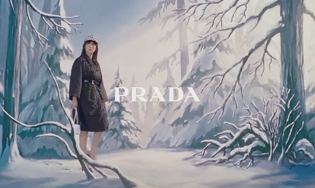 PRADA 发布 2026 假日系列广告大片「Drawing Prada」