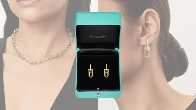 This HardWear by Tiffany Gold Jewelry Makes Simple Fall Outfits Feel More Polished